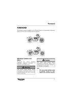 Triumph Speedmaster 865 - Owners Handbook EN 2010